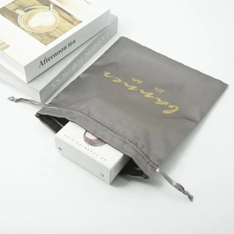 Satin Drawstring Pouch — image 3
