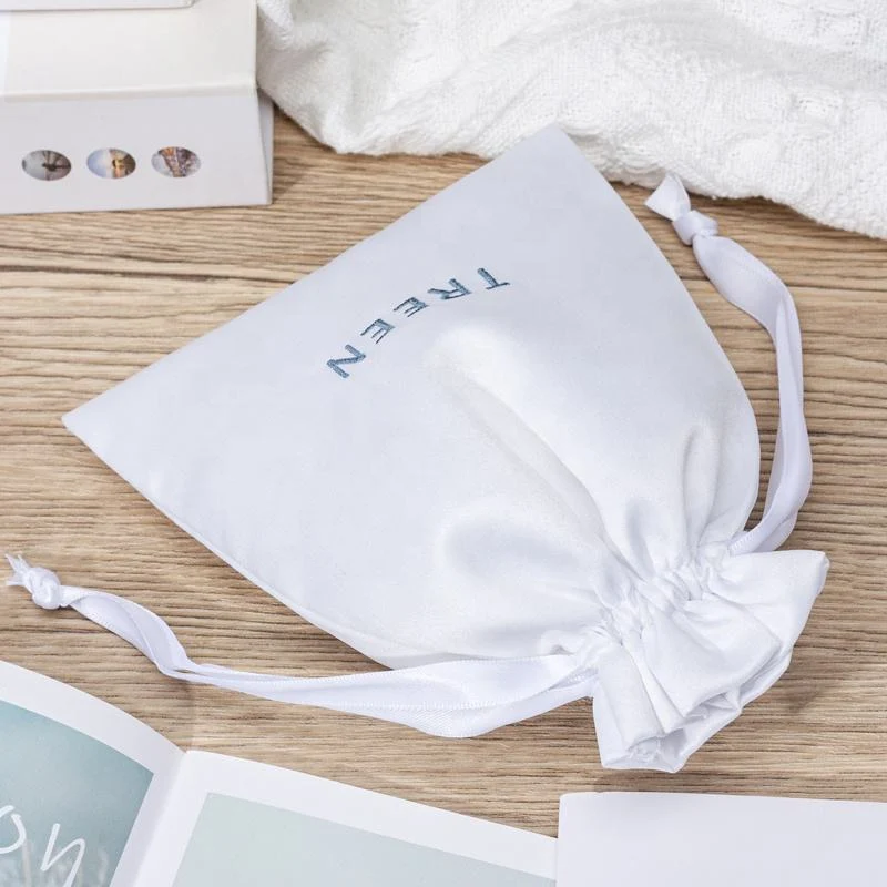 Satin Drawstring Pouch — image 4