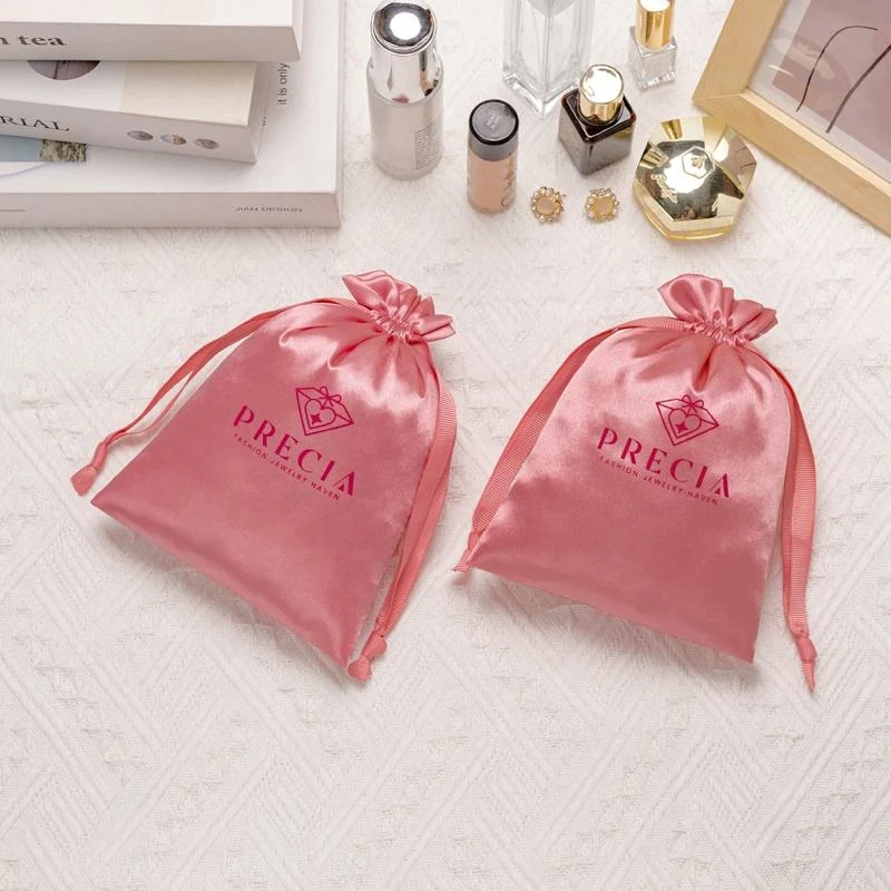 Satin Drawstring Pouch — image 3