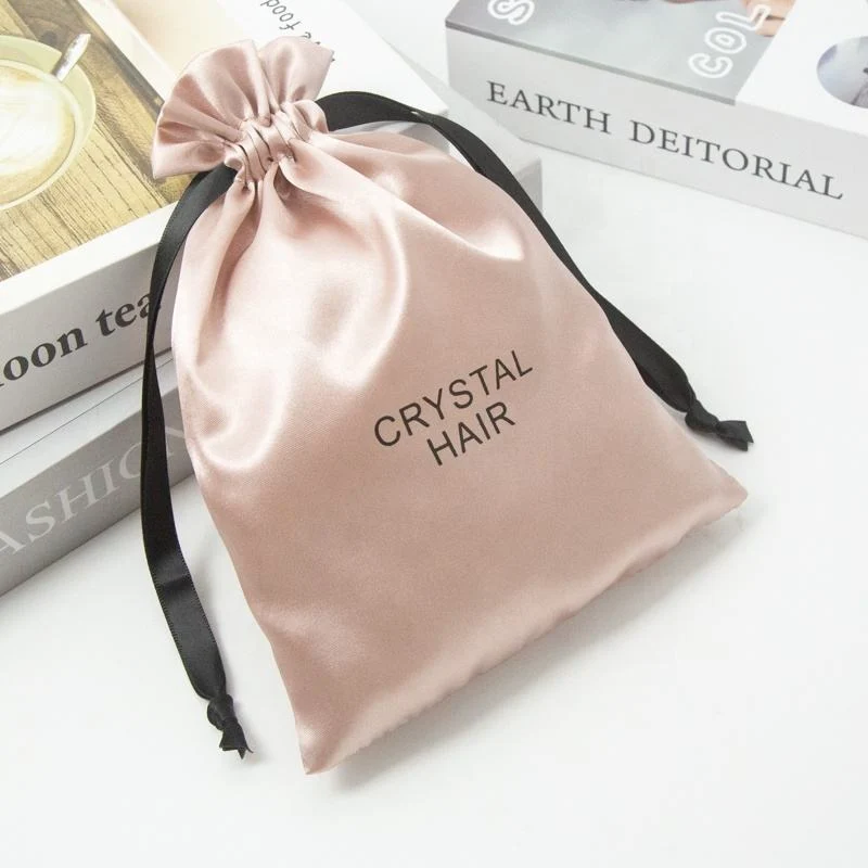 Satin Drawstring Pouch — image 2