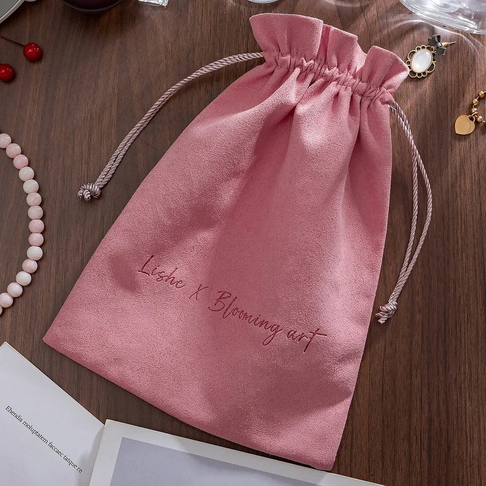 Microfiber Drawstring Pouch — image 3