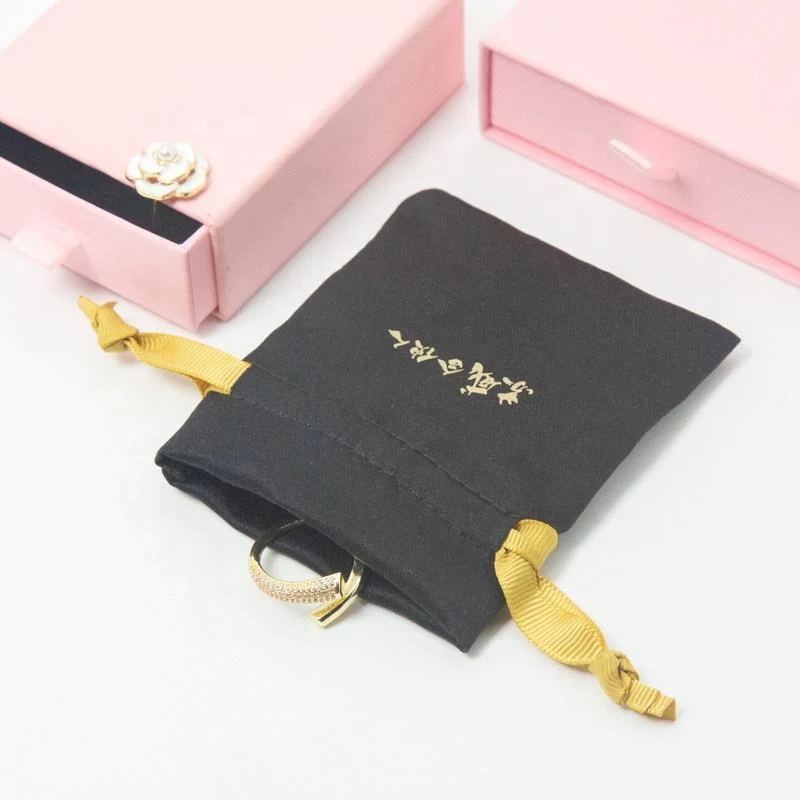 Satin Drawstring Pouch — image 4