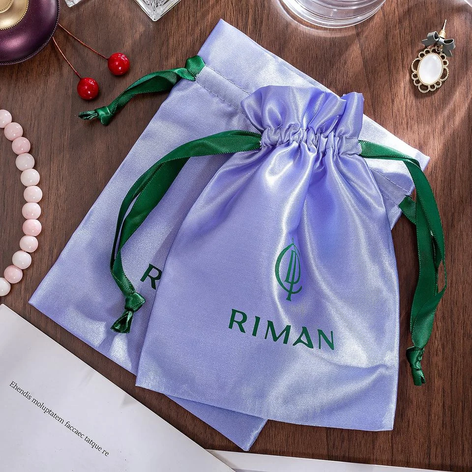 Satin Drawstring Pouch — image 3