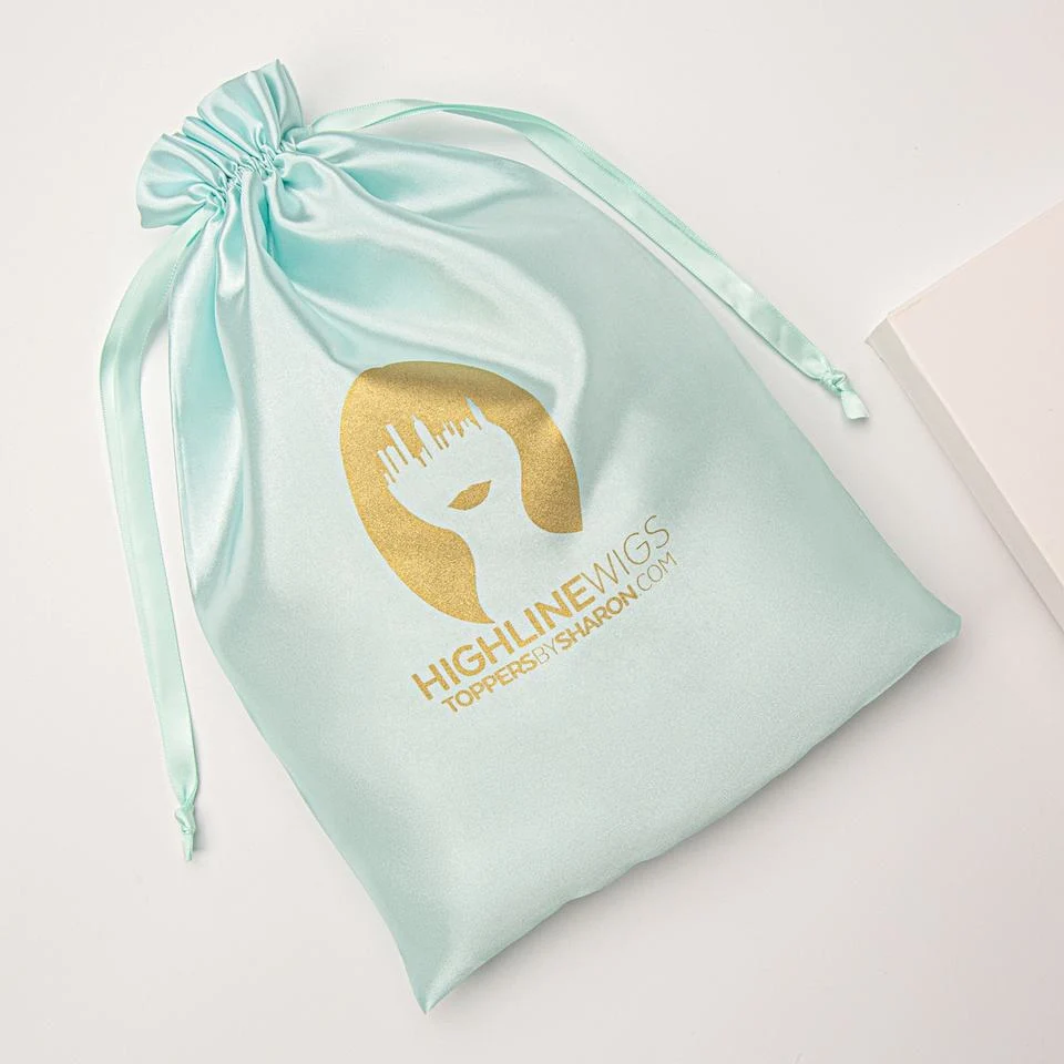 Satin Drawstring Pouch — image 3