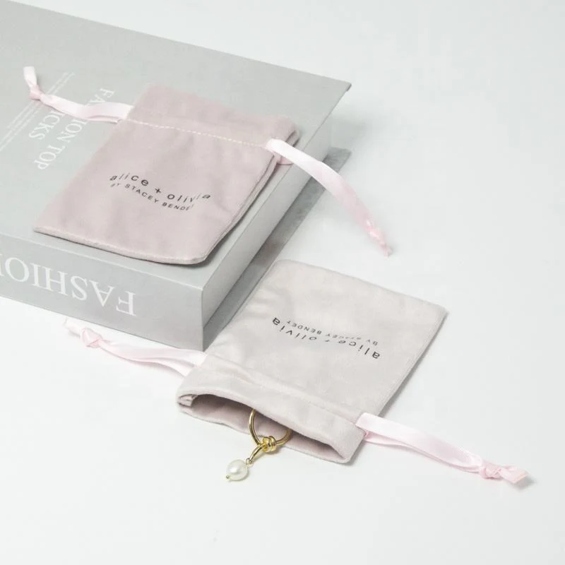 Velvet Drawstring Pouch — image 3