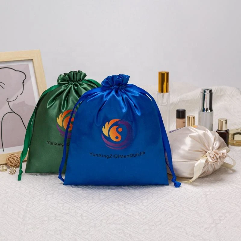Satin Drawstring Pouch — image 2