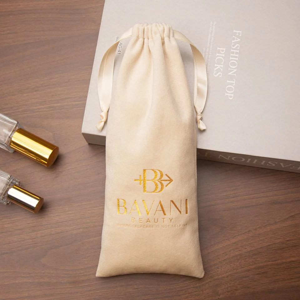 Velvet Drawstring Pouch — image 2