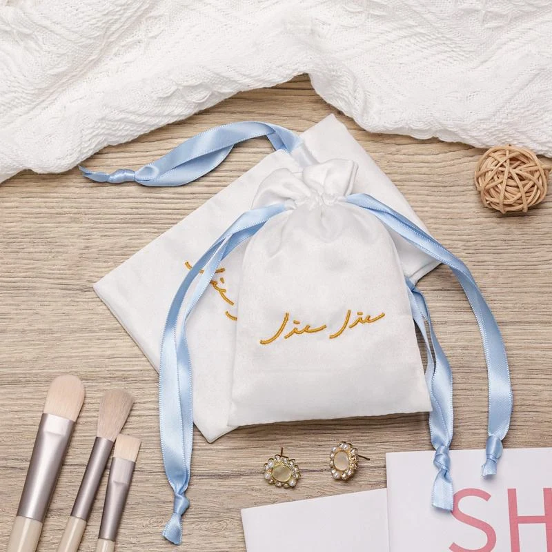 Velvet Drawstring Pouch — image 4