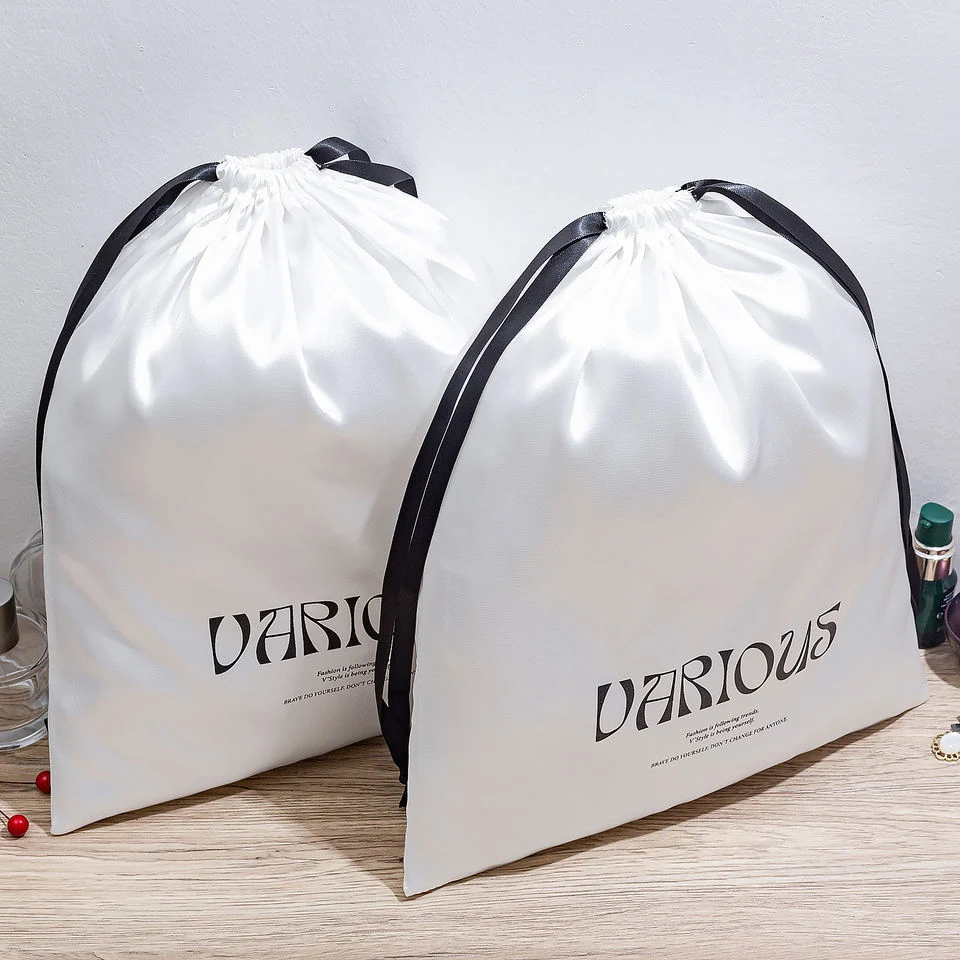 Satin Drawstring Pouch — image 2