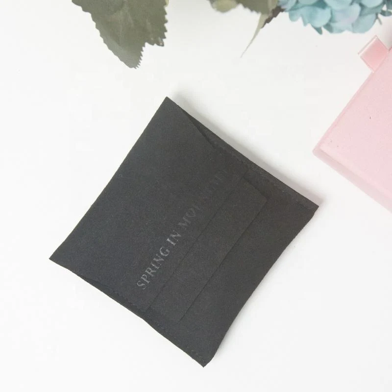 Black Microfiber Envelope Pouch — image 4