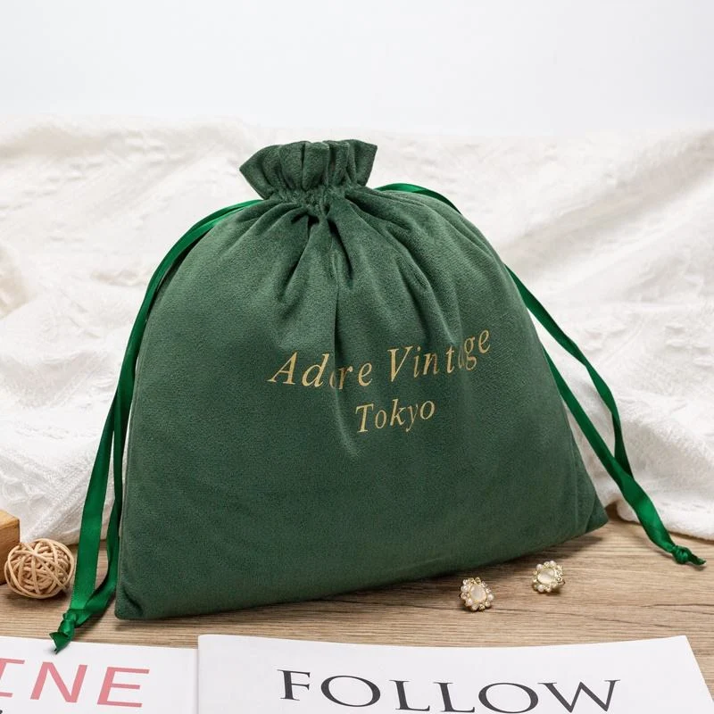 Velvet Drawstring Pouch — image 2