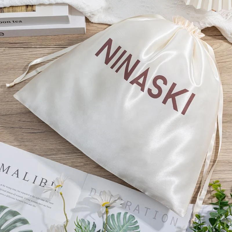 Satin Drawstring Pouch — image 3