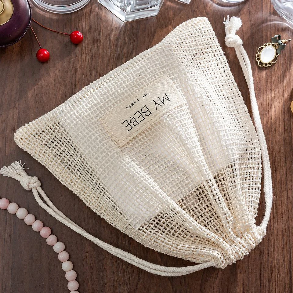 Mesh Drawstring Pouch — image 3