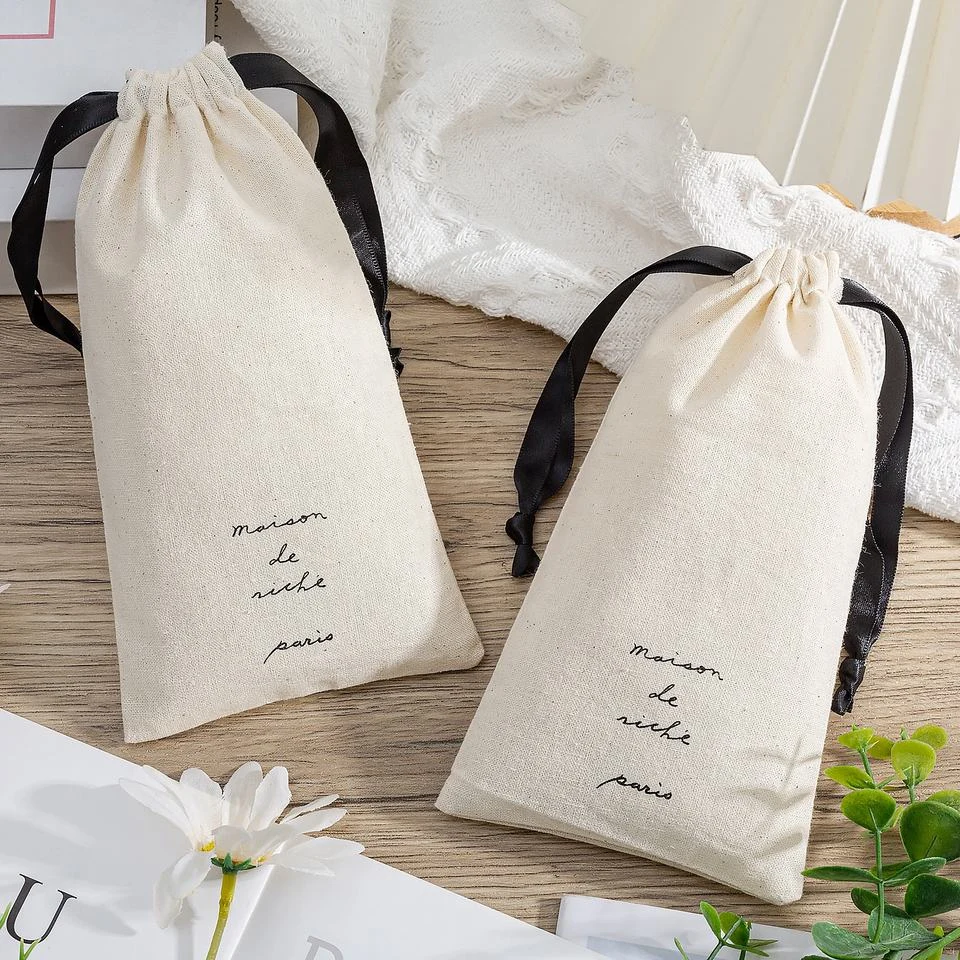 Cotton Drawstring Pouch — image 2