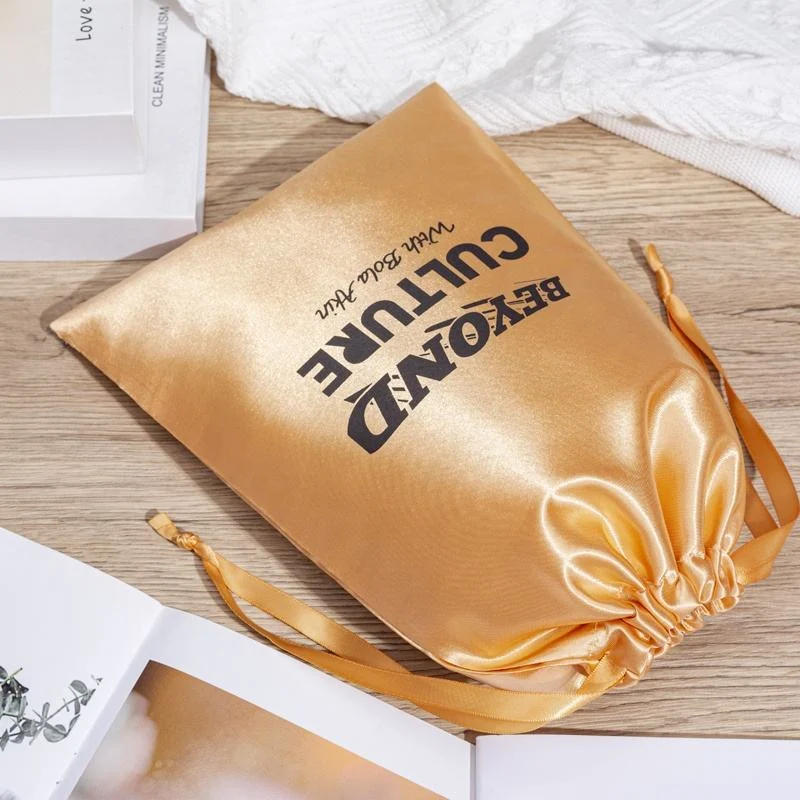 Satin Drawstring Pouch — image 4