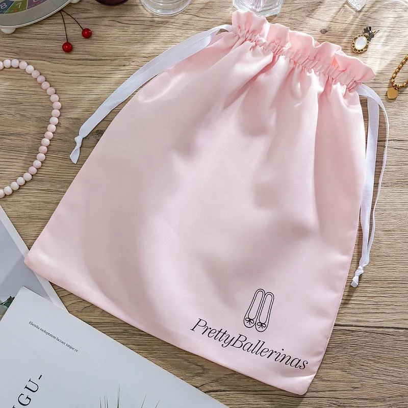 Satin Drawstring Pouch — image 2