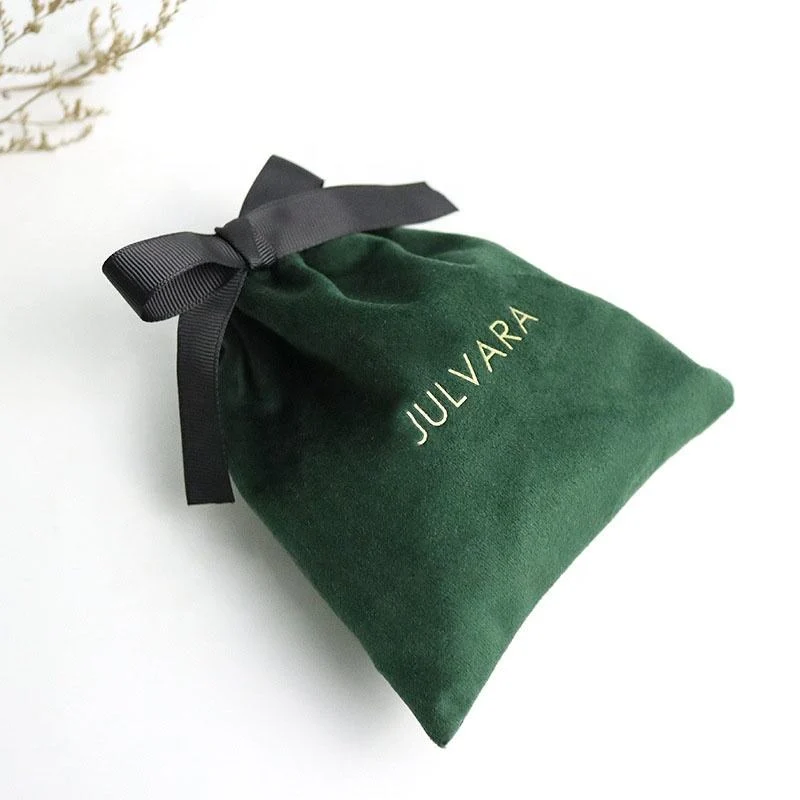 Velvet Drawstring Pouch — image 3