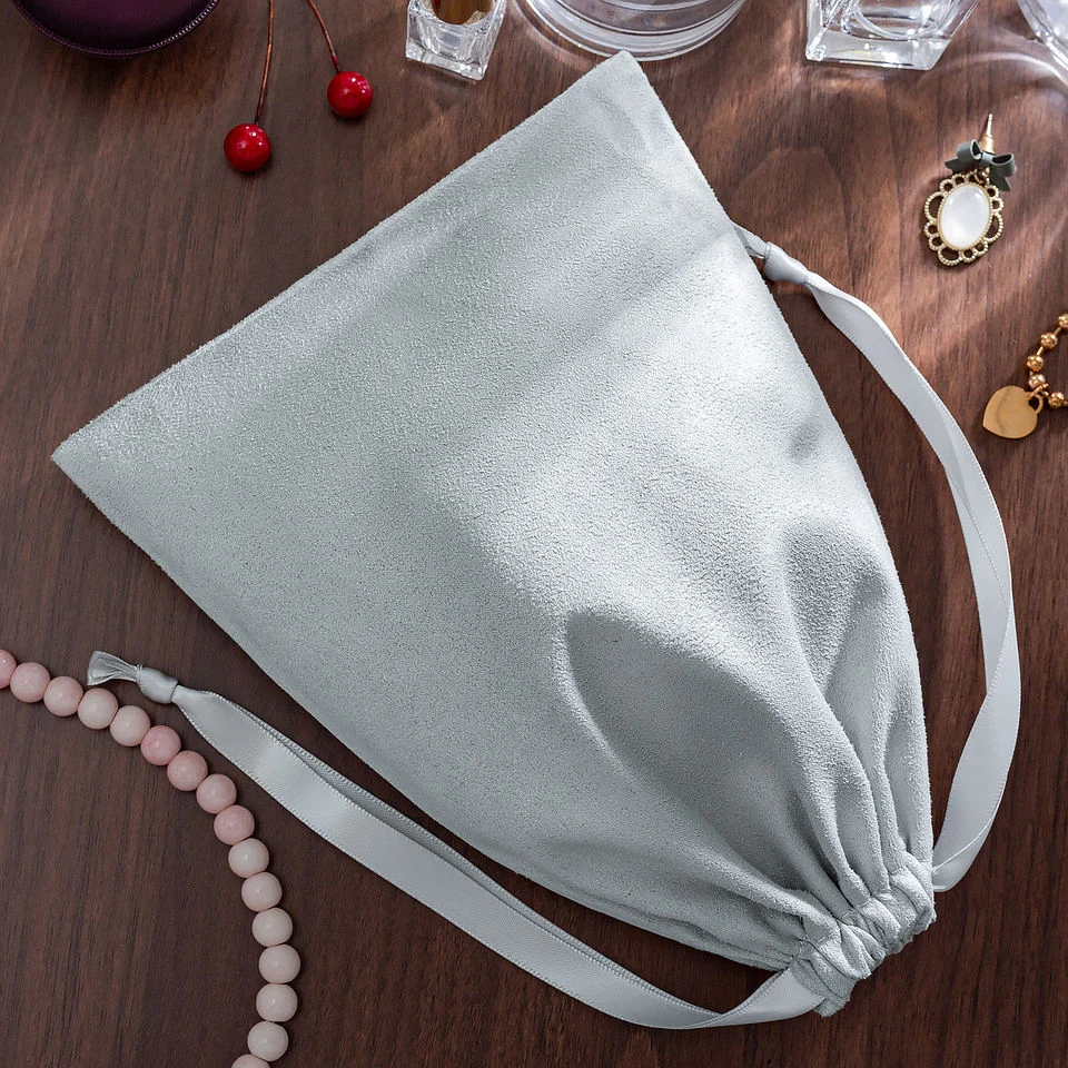 Microfiber Drawstring Pouch — image 2