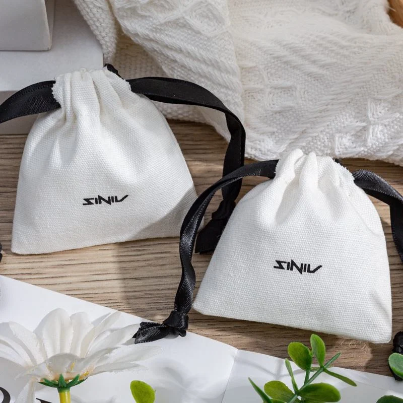 Cotton Drawstring Pouch — image 3
