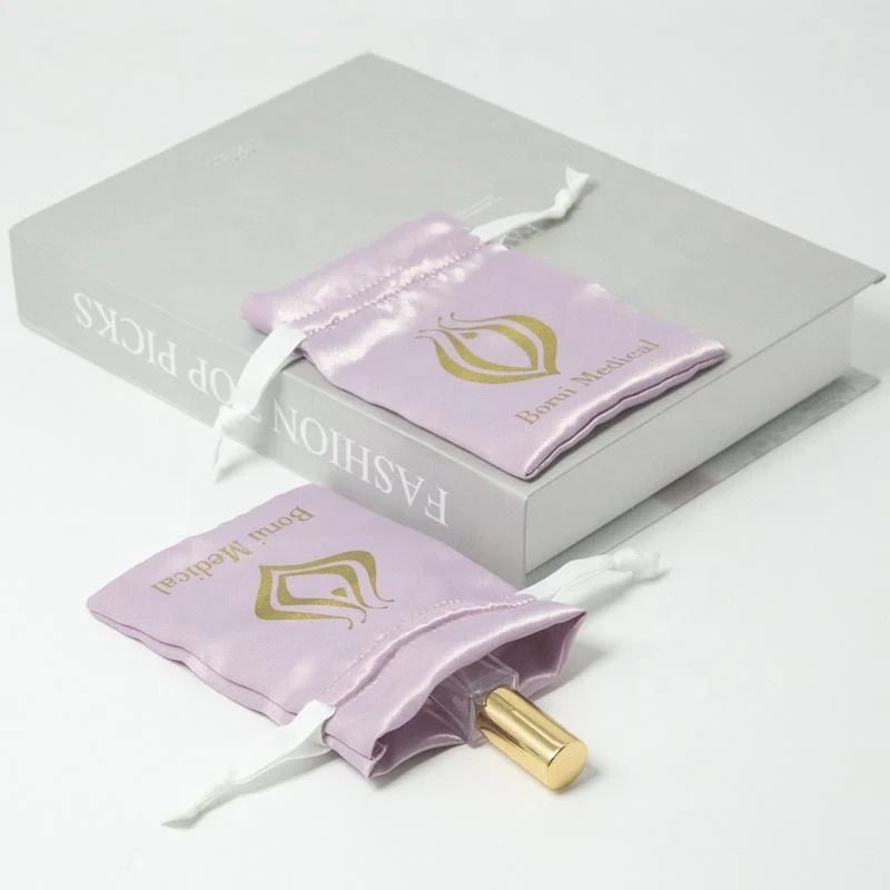 Satin Drawstring Pouch — image 4