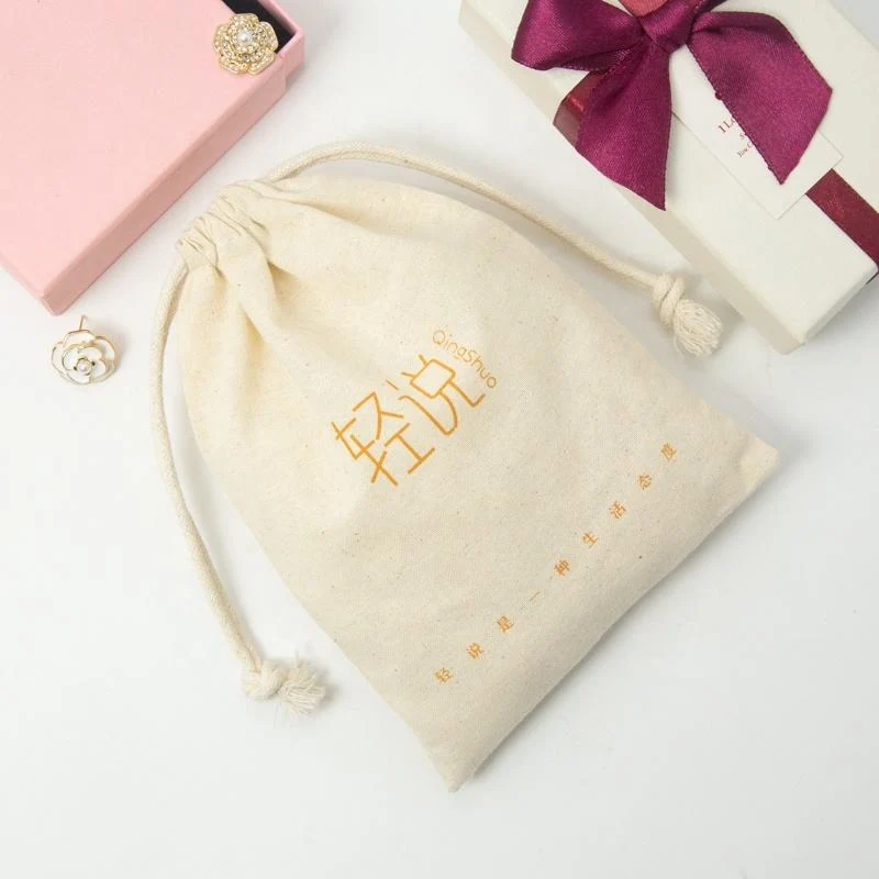 Cotton Drawstring Pouch — image 2