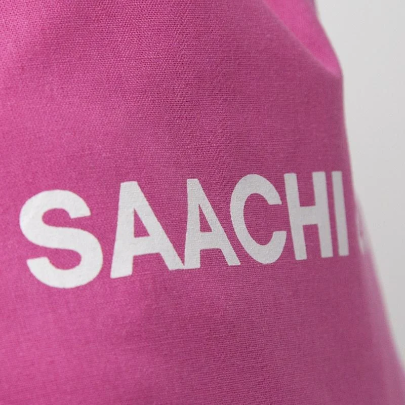 Textured Fabric Drawstring Pouch — image 6