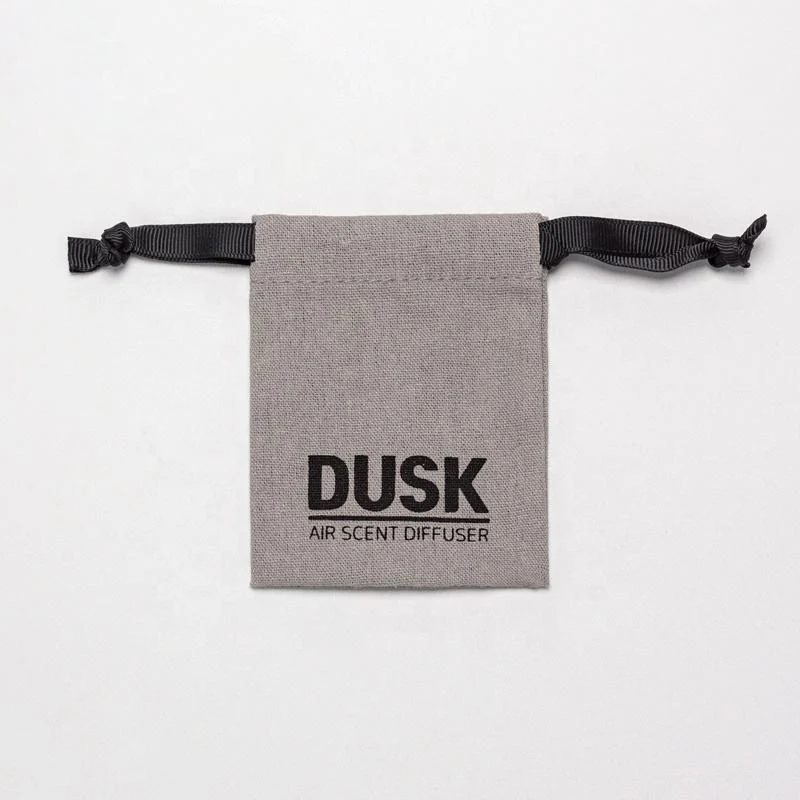 Textured Fabric Drawstring Pouch — image 6