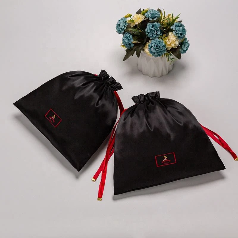 Satin Drawstring Pouch — image 3
