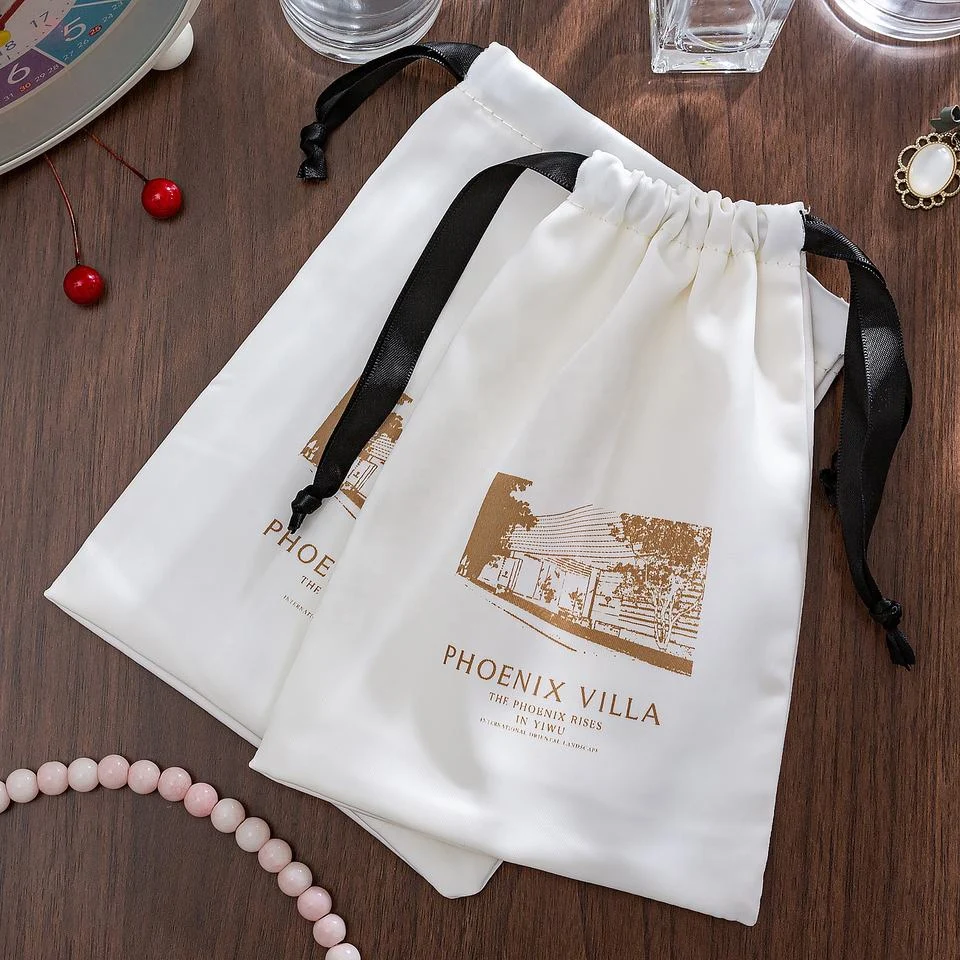 Satin Drawstring Pouch — image 2
