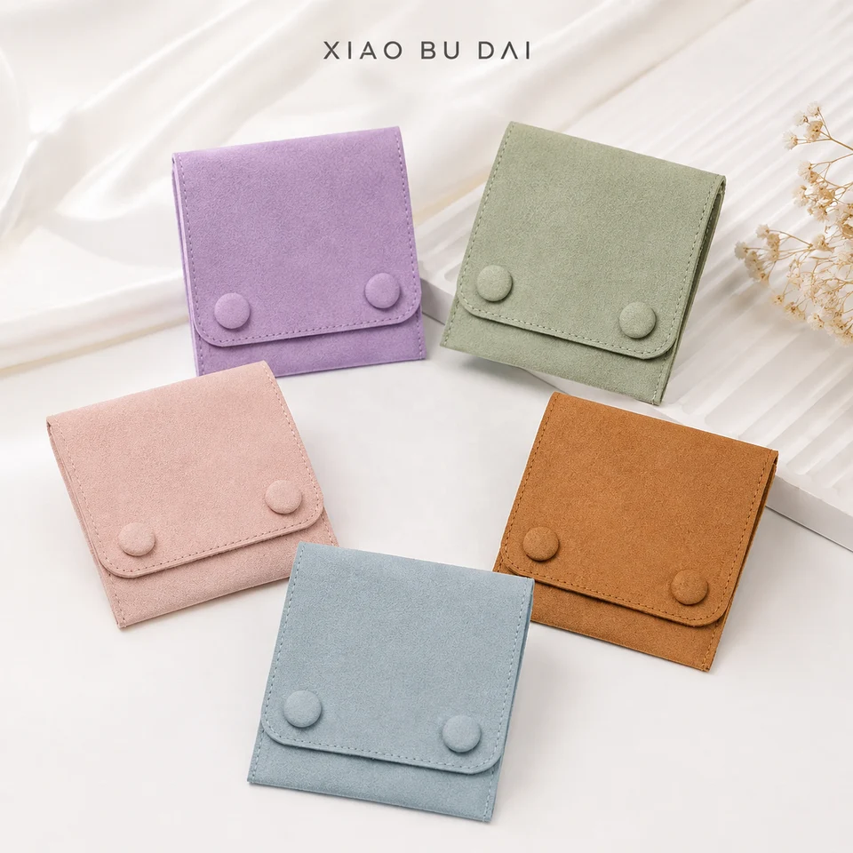 Blue Microfiber Envelope Pouch — image 4