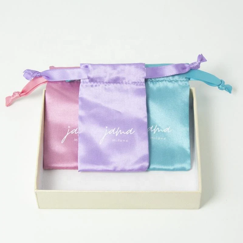 Satin Drawstring Pouch — image 3