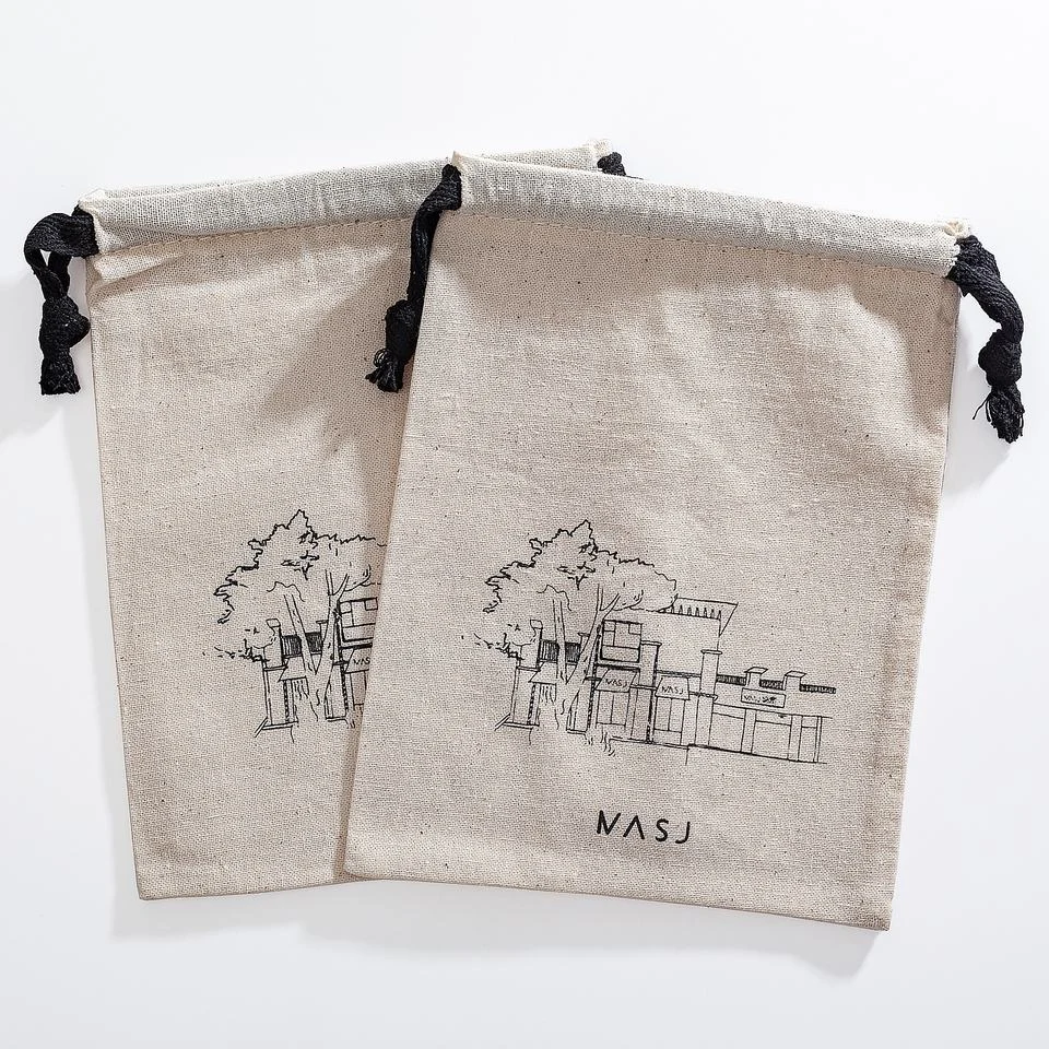 Cotton Drawstring Pouch — image 3