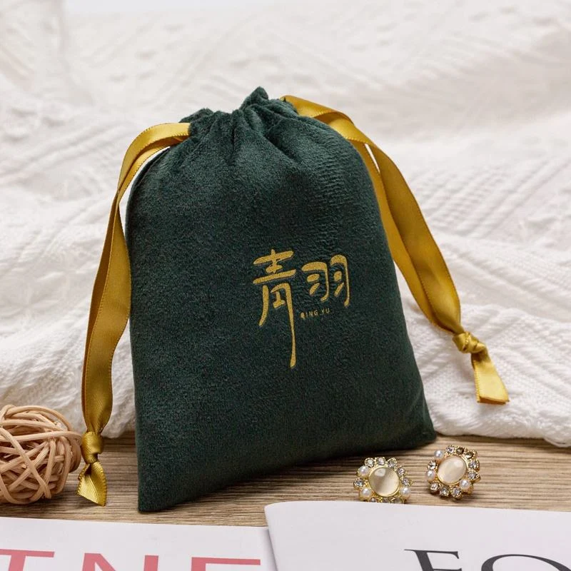 Velvet Drawstring Pouch — image 2