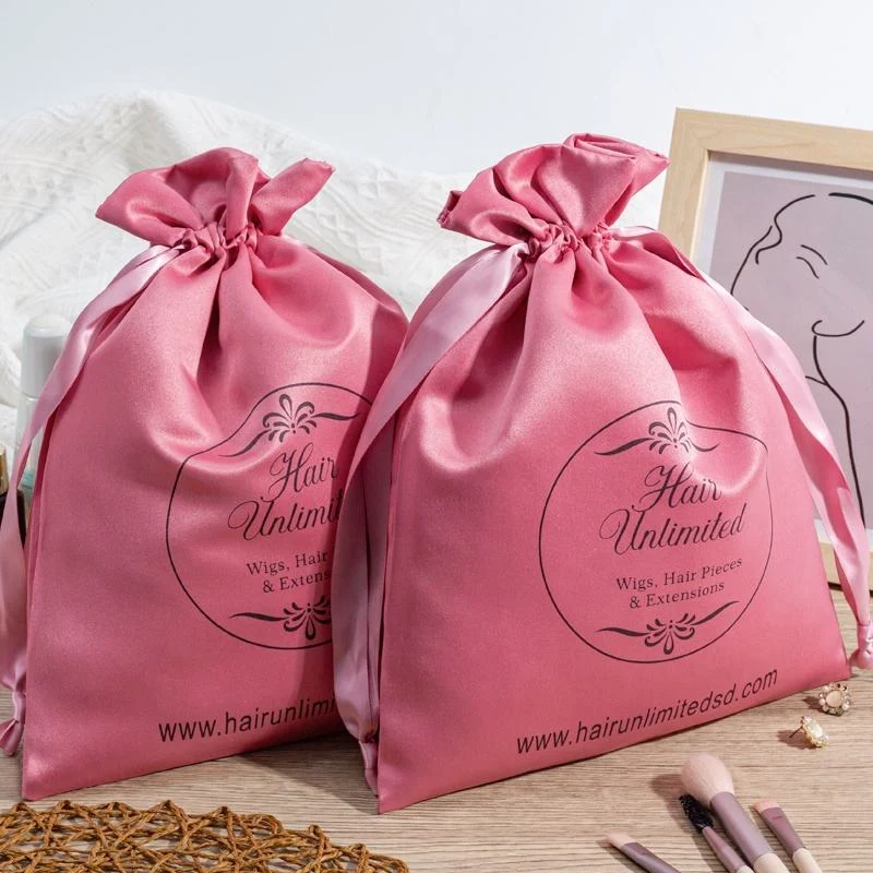 Satin Drawstring Pouch — image 2