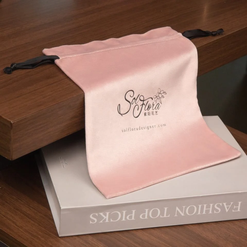 Velvet Drawstring Pouch — image 3