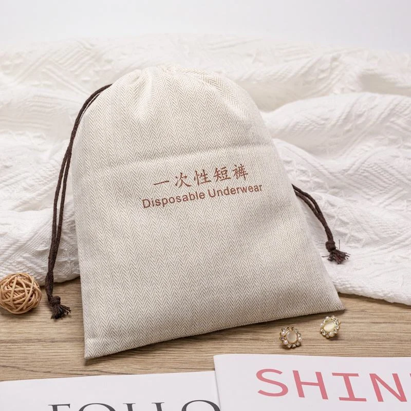 Cotton Drawstring Pouch — image 3