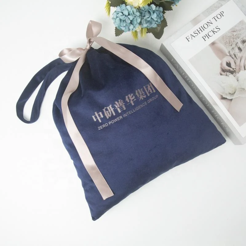 Velvet Drawstring Pouch — image 3
