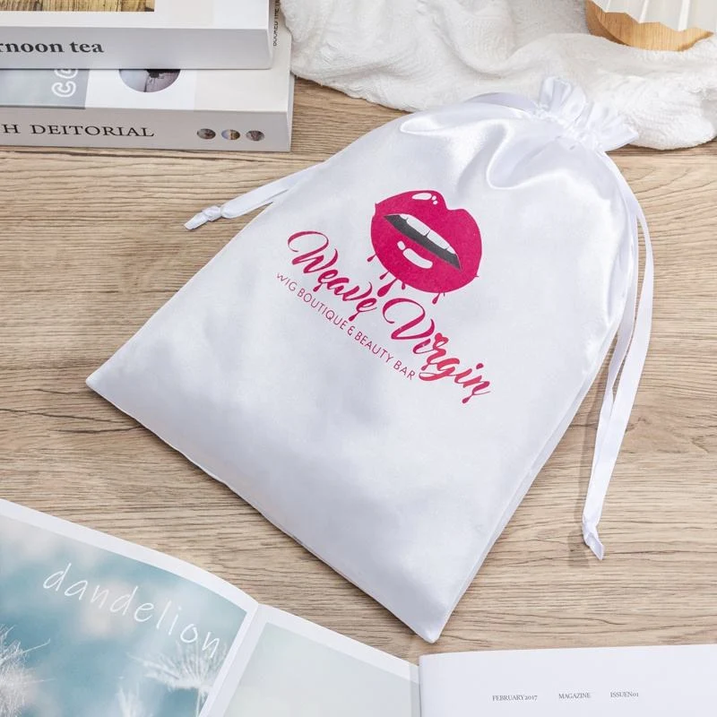 Satin Drawstring Pouch — image 3