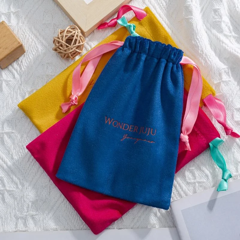 Velvet Drawstring Pouch — image 5