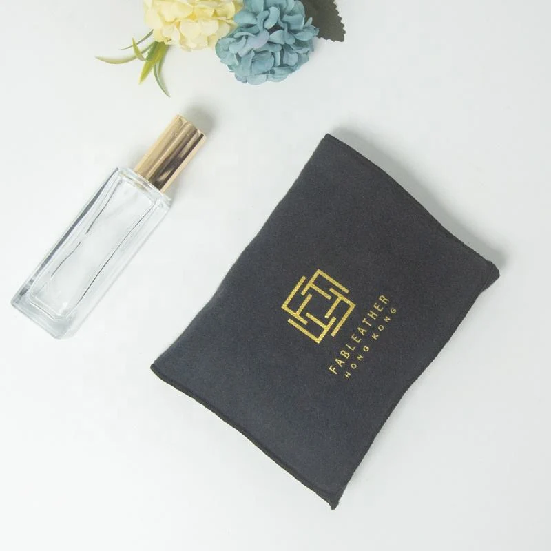 Black Fabric Envelope Pouch — image 4