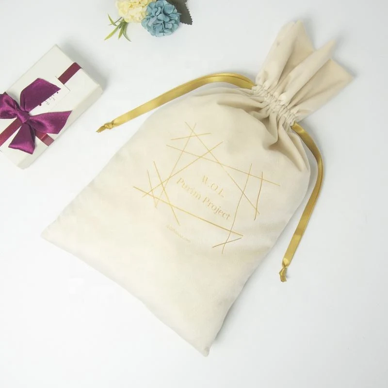 Velvet Drawstring Pouch — image 3