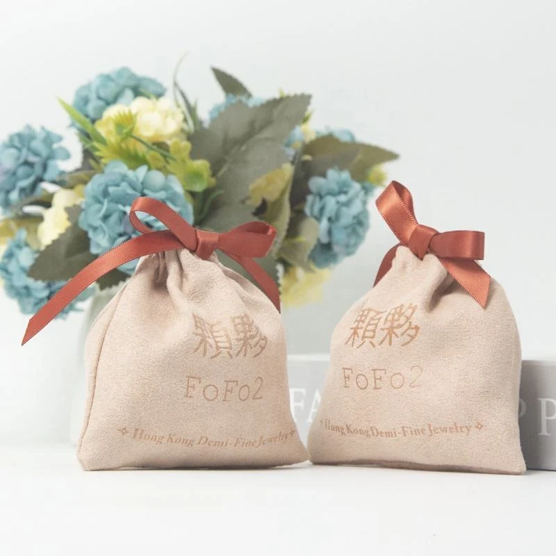 Microfiber Drawstring Pouch — image 2