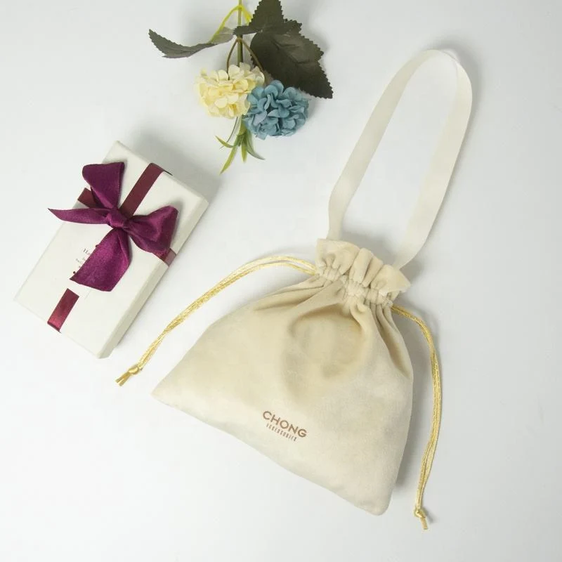 Velvet Drawstring Pouch — image 2
