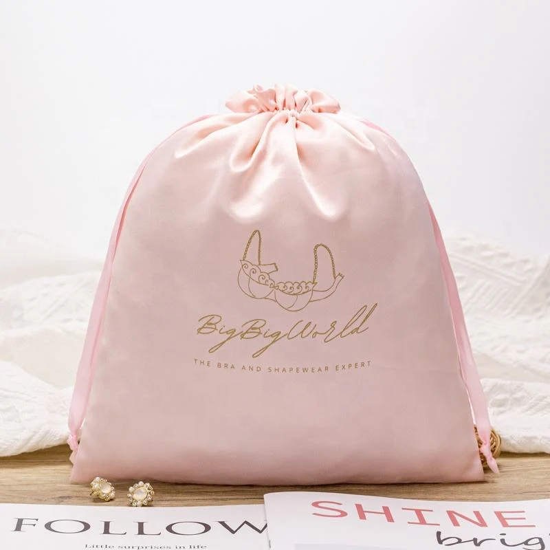 Satin Drawstring Pouch — image 2