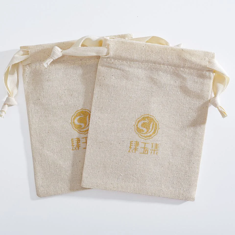 Cotton Drawstring Pouch — image 3