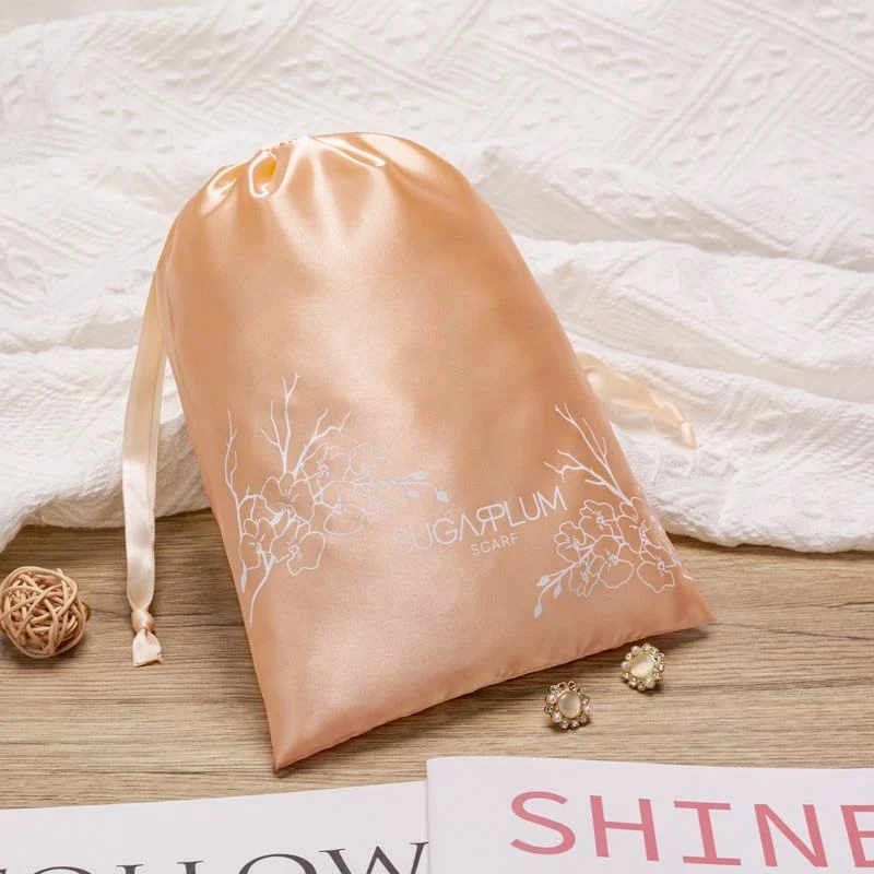 Satin Drawstring Pouch — image 2