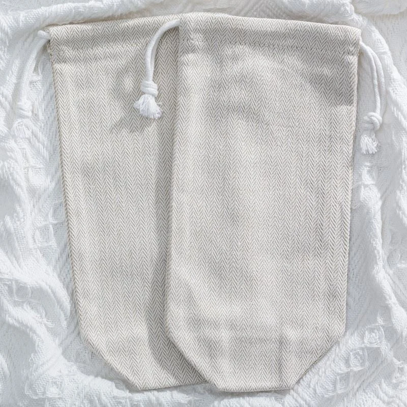 Cotton Drawstring Pouch — image 3