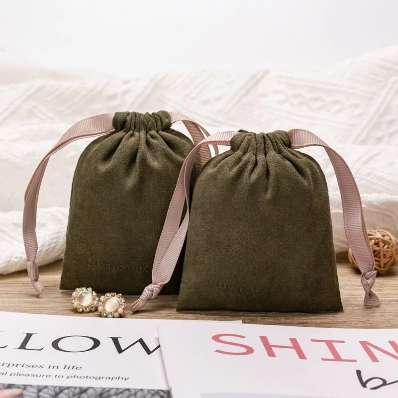 Microfiber Drawstring Pouch — image 2