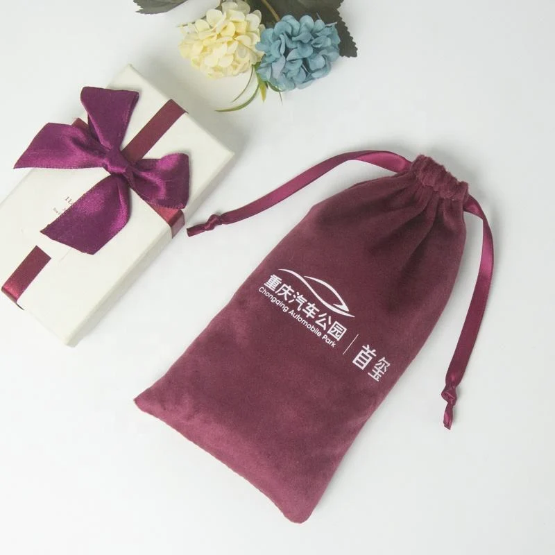 Velvet Drawstring Pouch — image 3