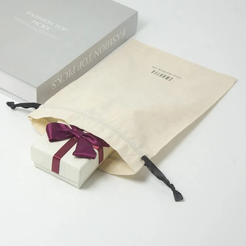 Cotton Drawstring Pouch — image 4
